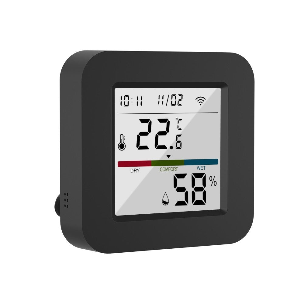 Universal Smart IR Remote: WiFi/Bluetooth, Temp & Humidity Monitor, LCD Display, Voice Control via TY App