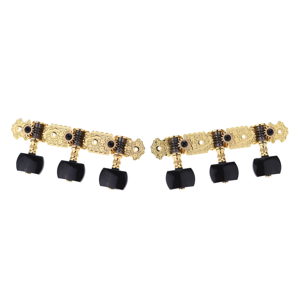 Alison 3P Gold-Plated Classical Guitar Tuning Keys (1 Pair)