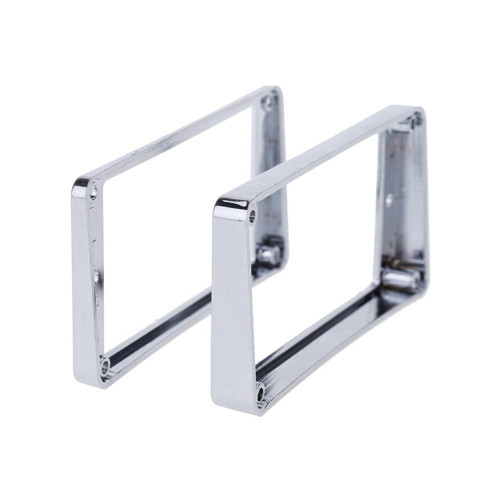 Silver Chrome-Plated Plastic Guitar Pickup Frame Ring for LP Guitar