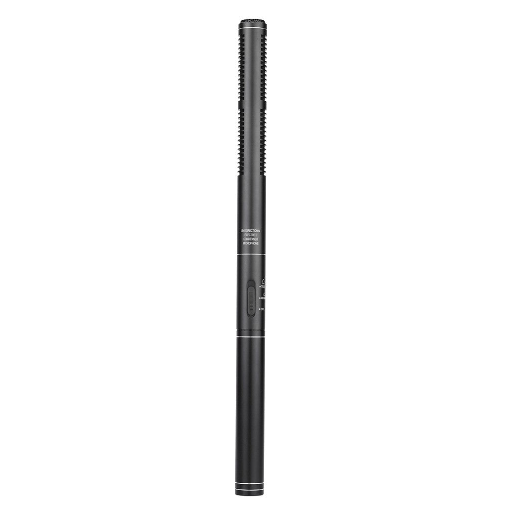 High-Quality Uni-Directional Condenser Microphone for Interviews