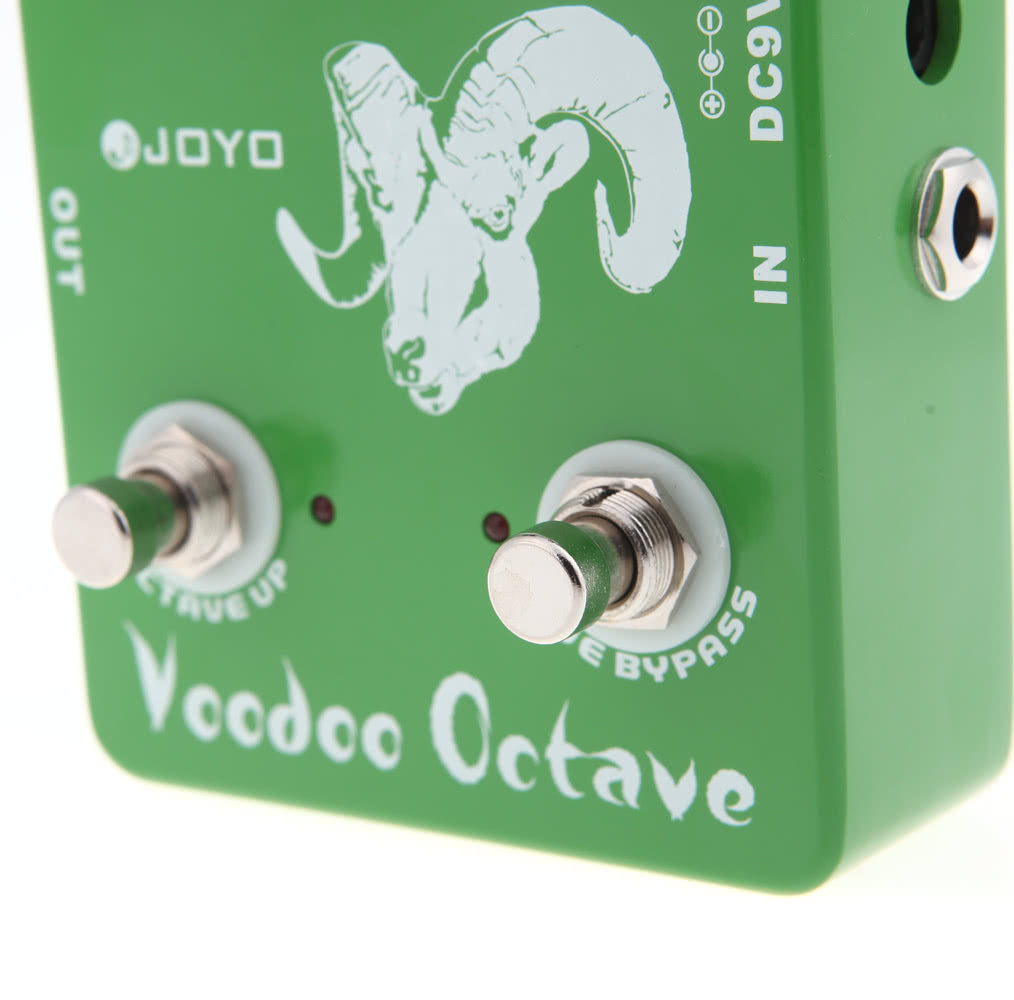JOYO JF-12 Voodoo Octave Fuzz Guitar Pedal - True Bypass Effect