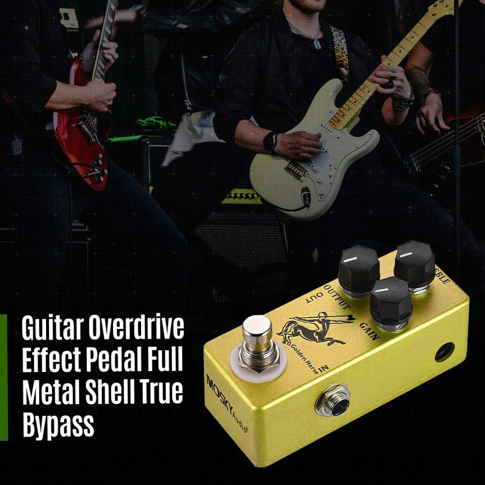 SILVER HORSE Overdrive Boost Guitar Pedal by MOSKYAudio