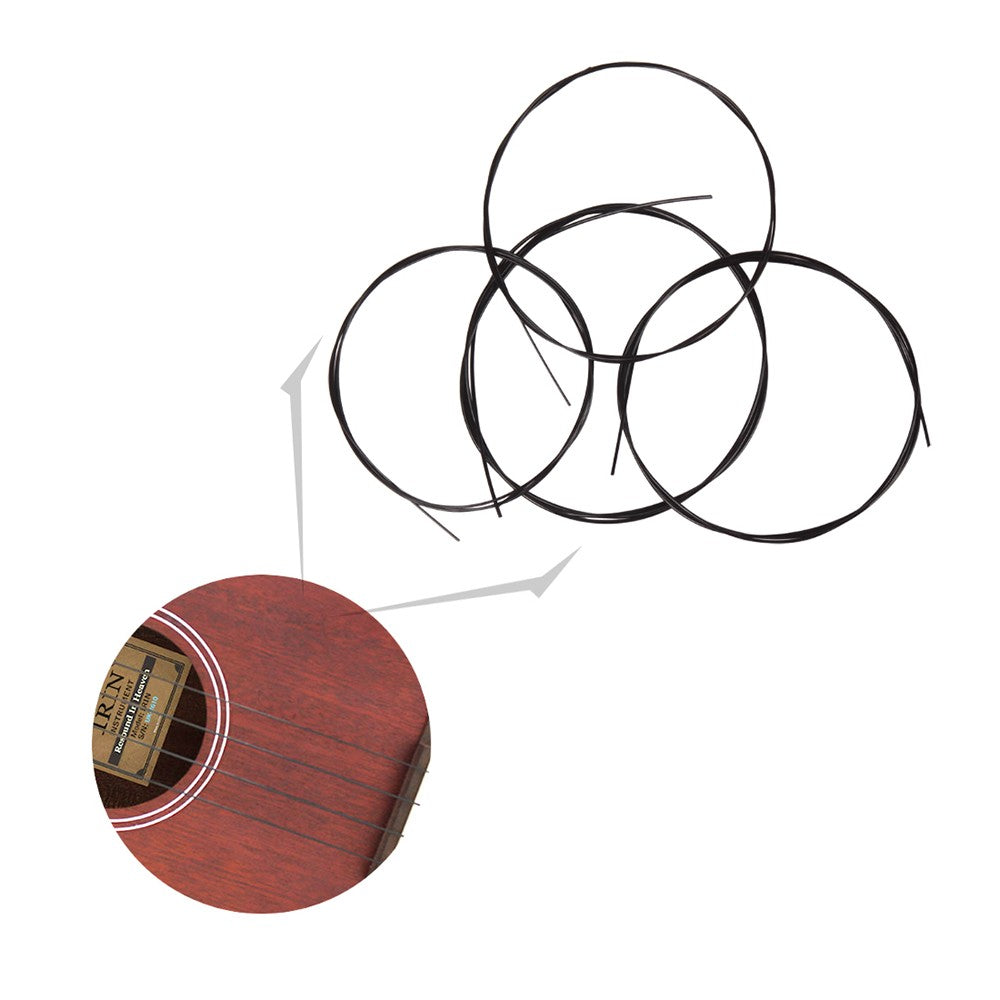Nylon Ukulele Strings Set - 4 Pieces