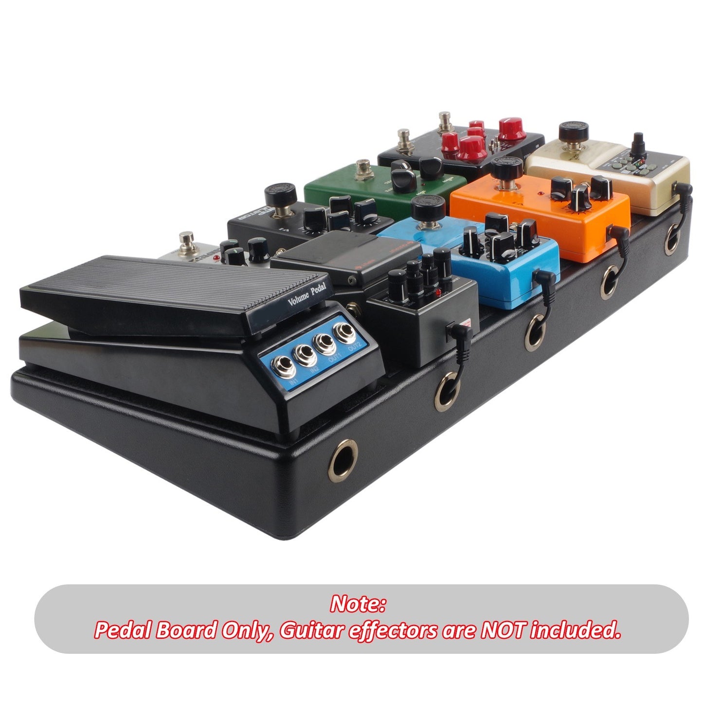 Large Rockhouse RPB-1BK Guitar Effects Pedal Board