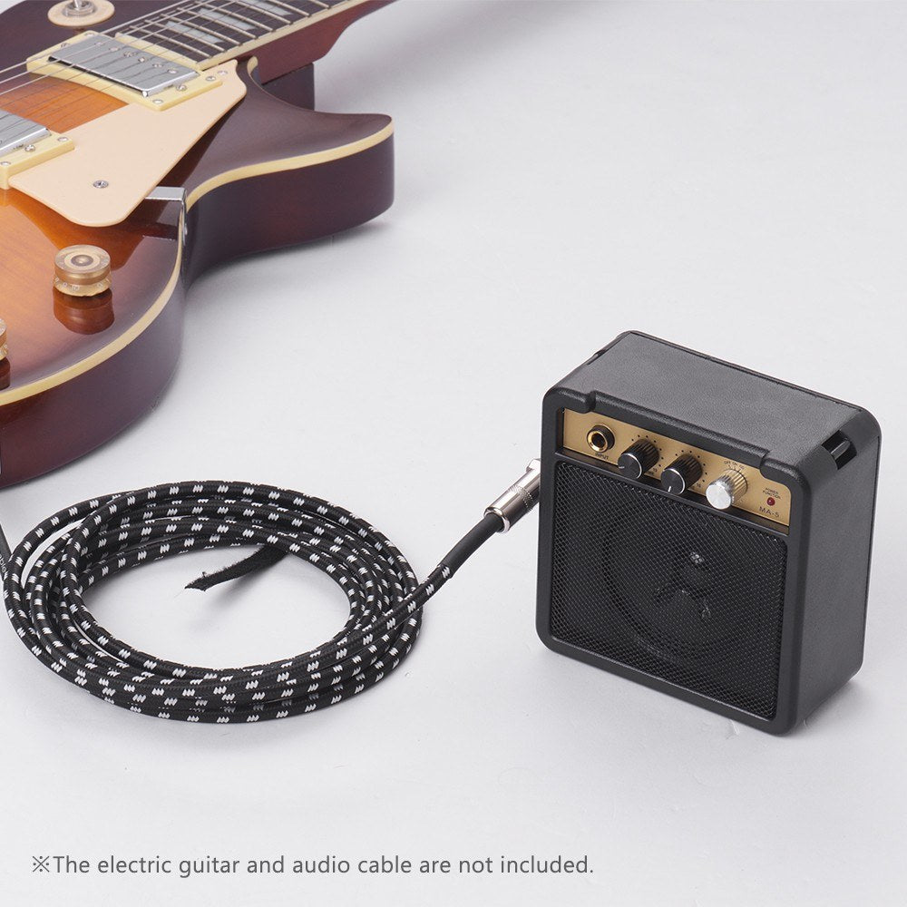 MA-5 Mini 1W Guitar Amplifier with 6.35mm Input & 1/4 Inch Headphone Output