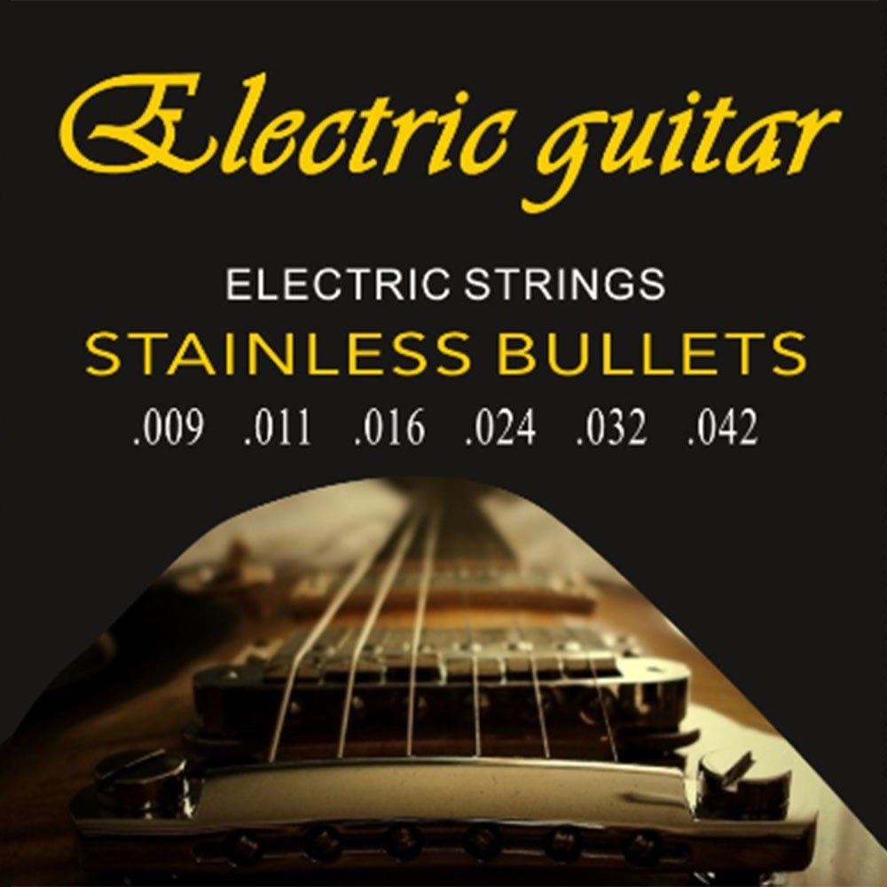 Steel Electric Guitar String Set 1-6: Replacement Accessories