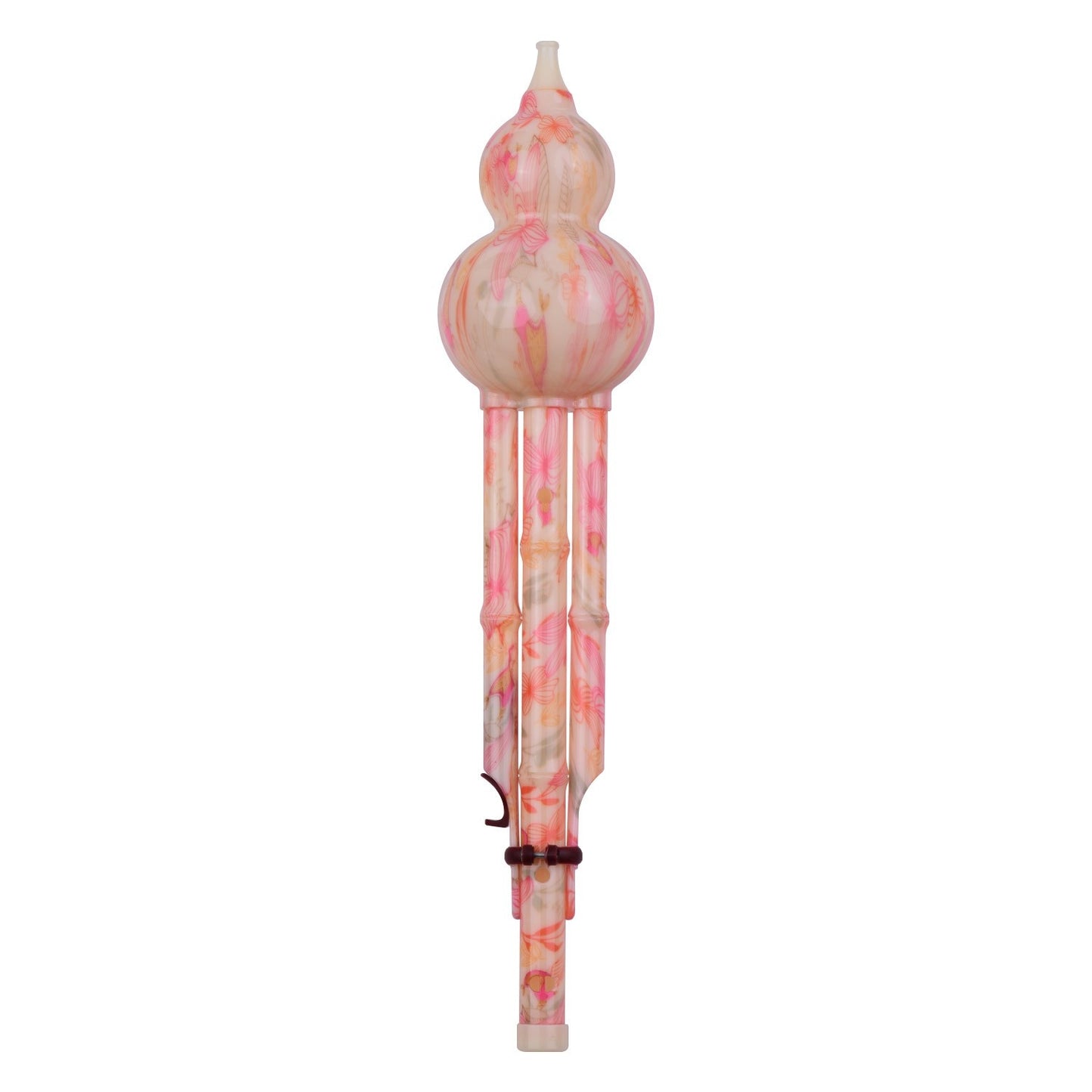 C-Key Hulusi Gourd Flute - 2 Tone Resin Pipes, Traditional Chinese Instrument