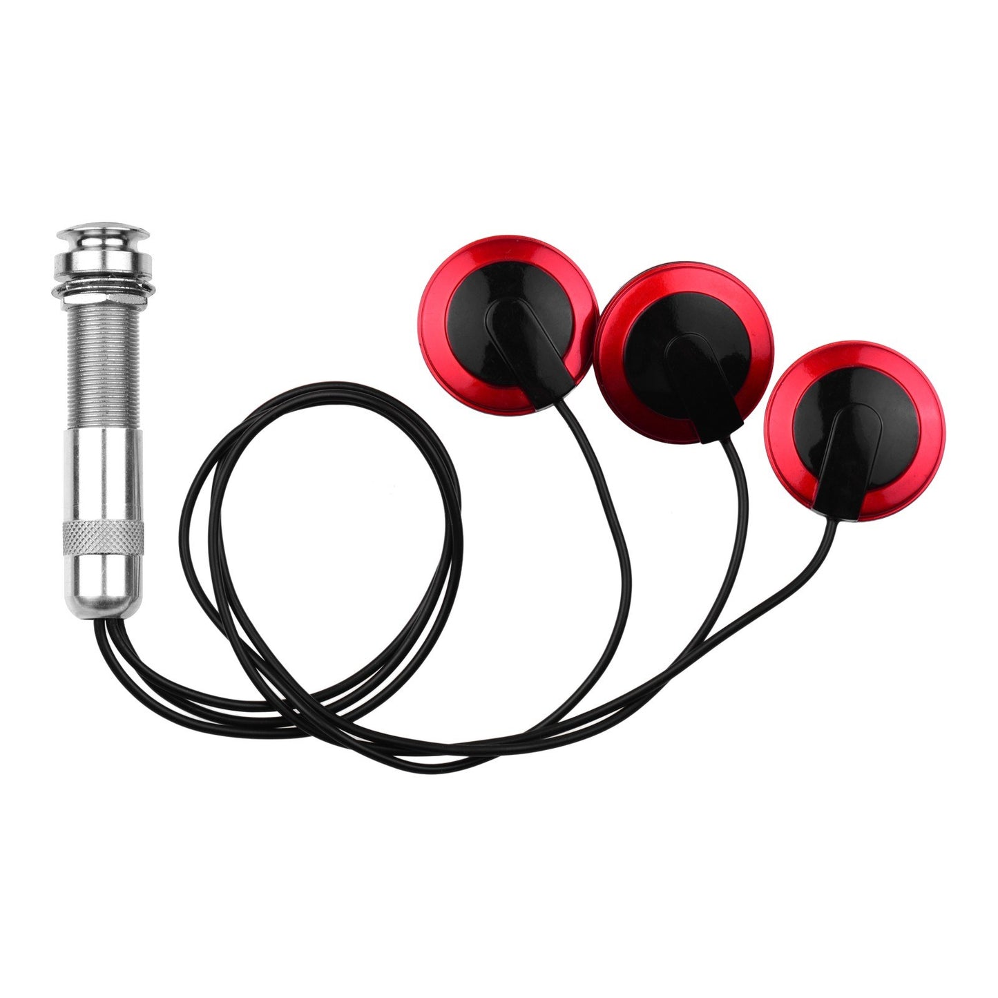 Mini Acoustic Guitar Transducer Pickup with 3.0m Adhesive Cable
