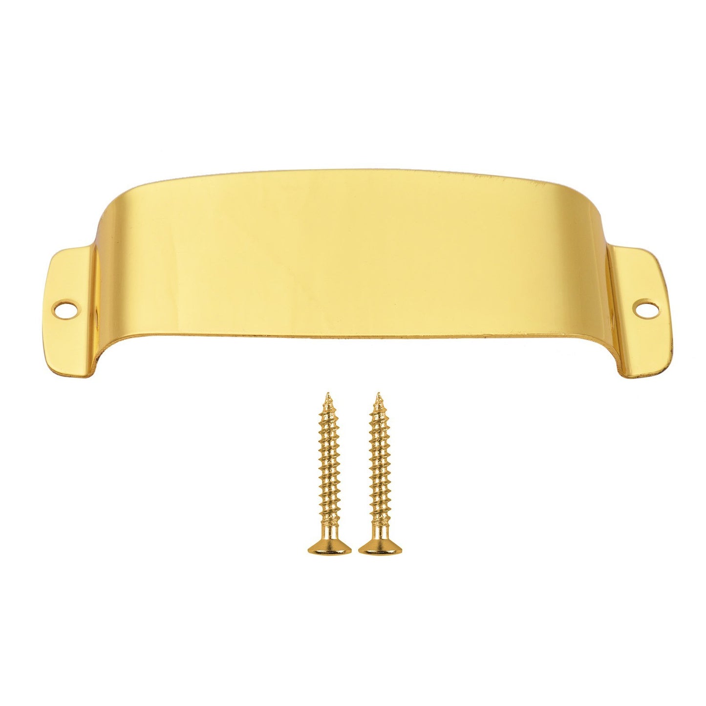 Durable Alloy Bass Pickup Cover with Mounting Screws - Replacement Protector Plate
