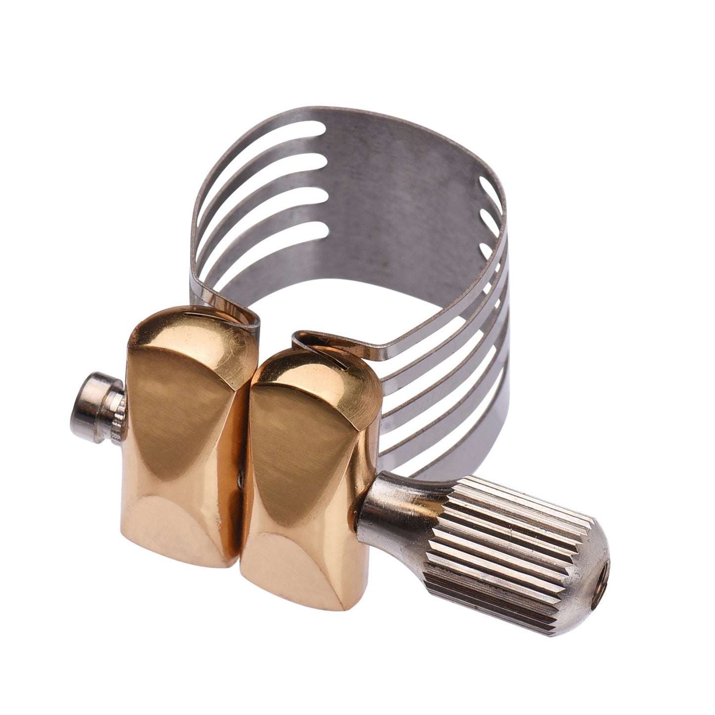 Muslady Durable Saxophone Ligature – Single-Screw Adjustable Design