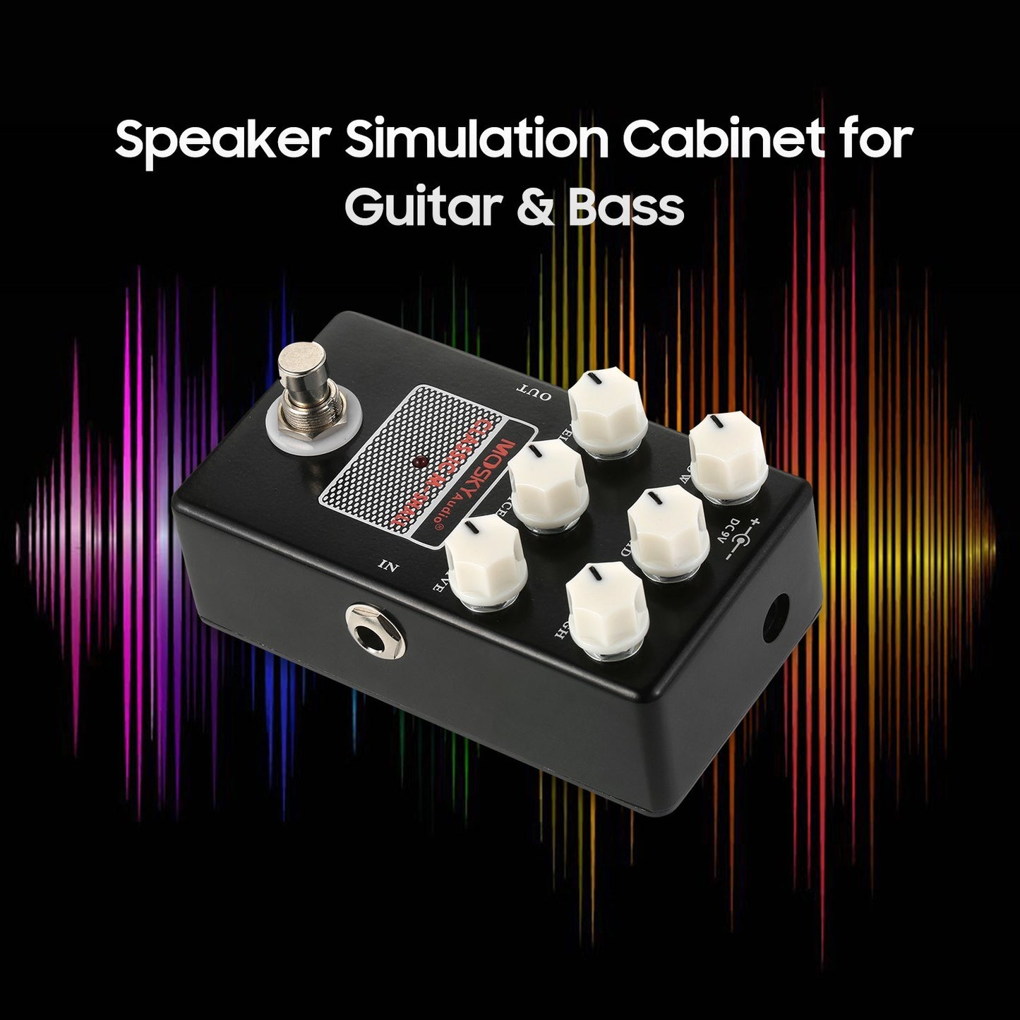 MOSKYaudio Classic M-Shall Speaker & Cabinet Simulator Guitar Effect Pedal