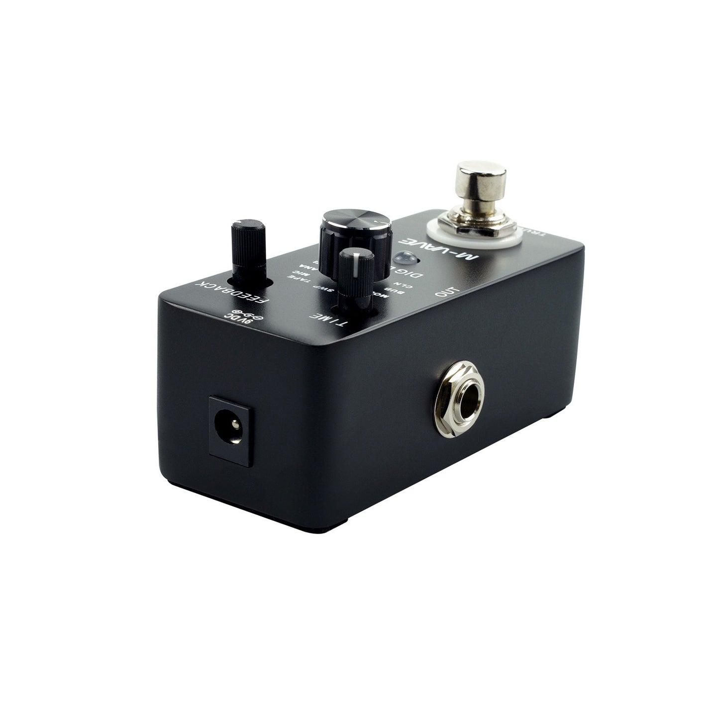M-VAVE DIG DELAY Guitar Effect Pedal - 9 Digital Delay Effects, True Bypass, Full Metal Shell