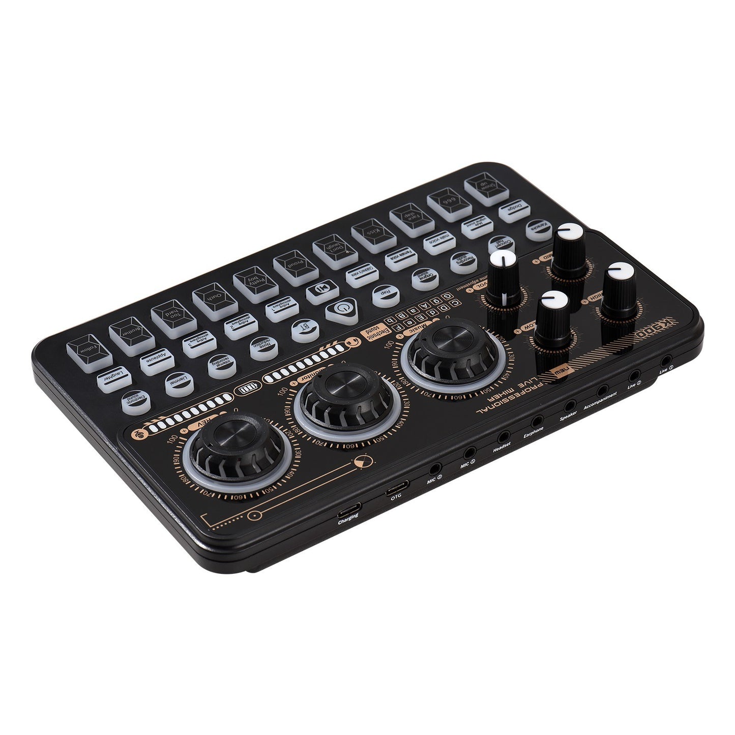 SK900 Portable Digital Multi-function Mixer Sound Card Kit