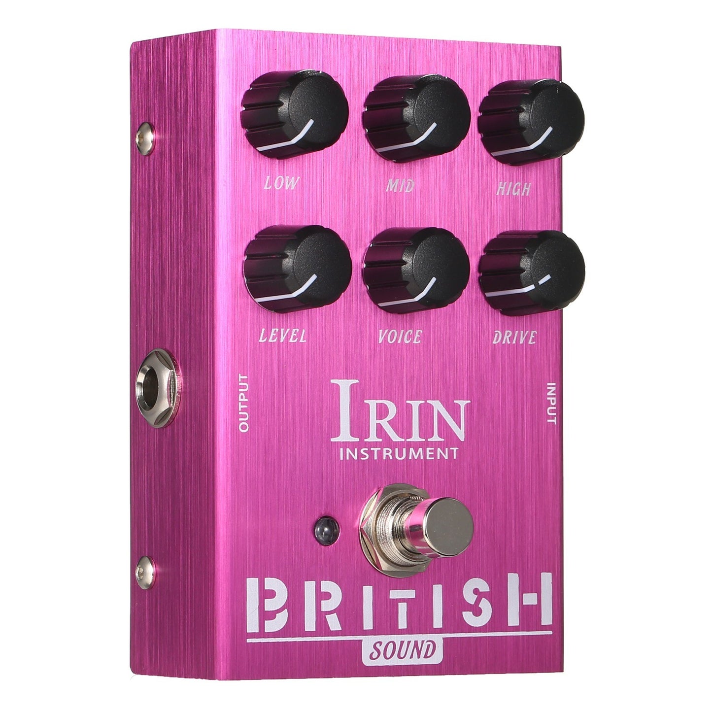 IRIN Mini Guitar Effect Pedal - VOX AC30 Speaker & Cabinet Simulator, AC Tone Sound (Blue)