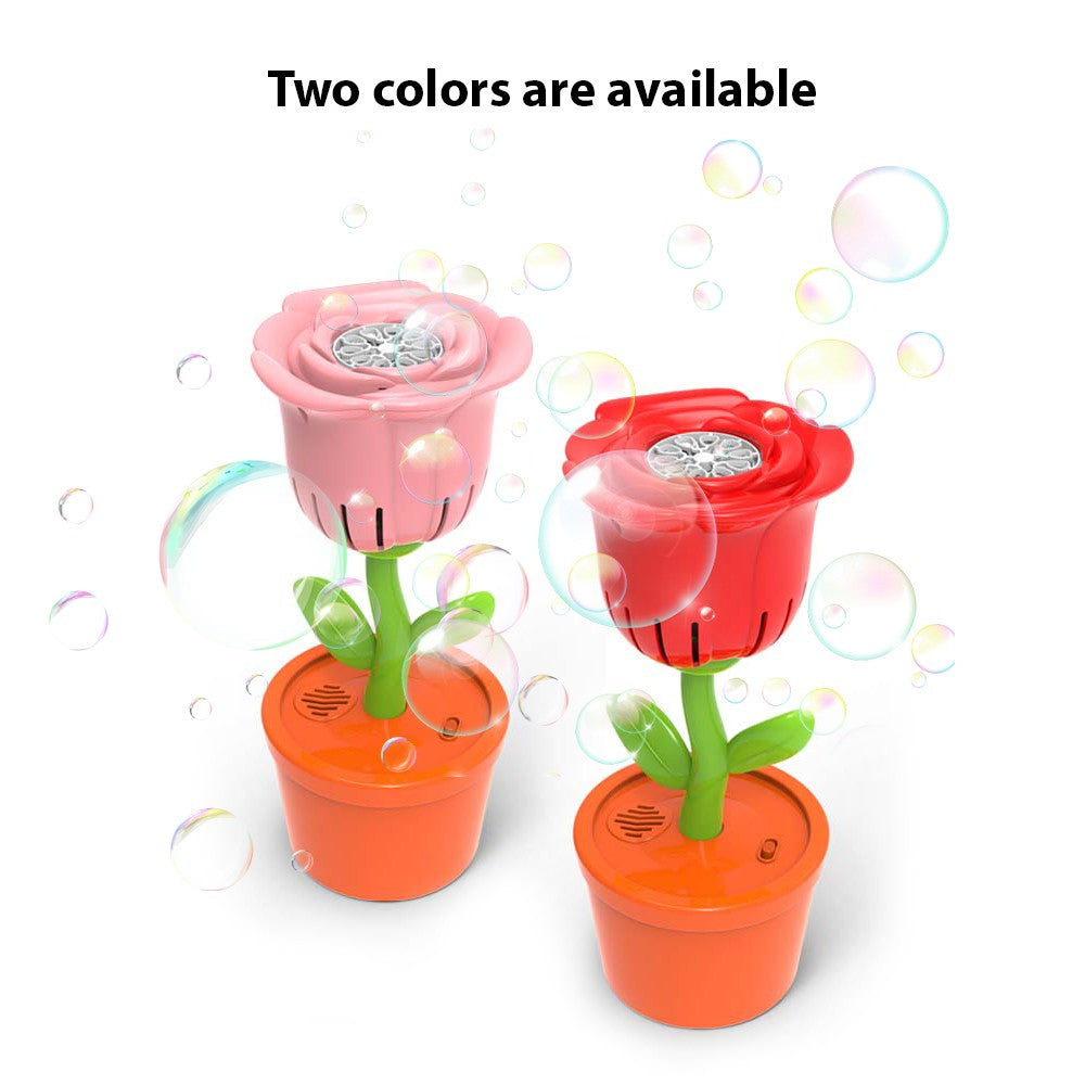 Rose Bubble Machine - Magical Summer Party Fun