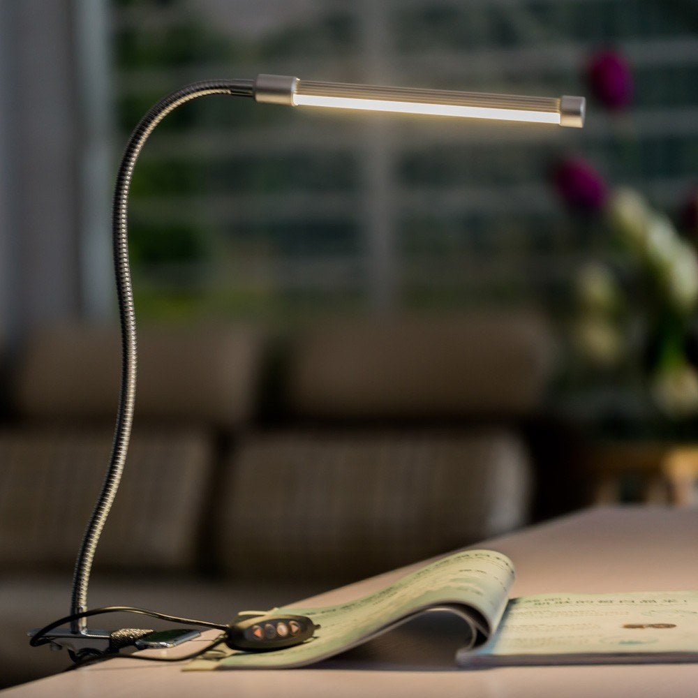 10W LED Clamp Clip Eye Protection Desk Reading Lamp