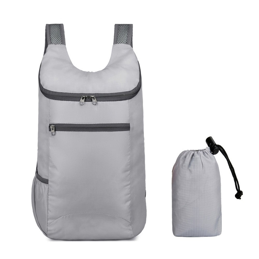 Foldable Lightweight Hiking Daypack - Water Resistant Travel & Outdoor Sports Backpack for Camping, Mountaineering, Fishing & Cycling