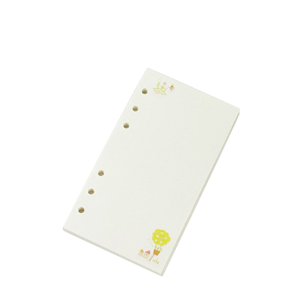 Colorful Loose Leaf Notebook with 45 Sheets, A5/A6