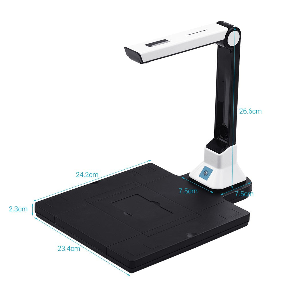 Aibecy BK50 Portable 10MP HD A4 Document Scanner & Camera with Multi-Language Support