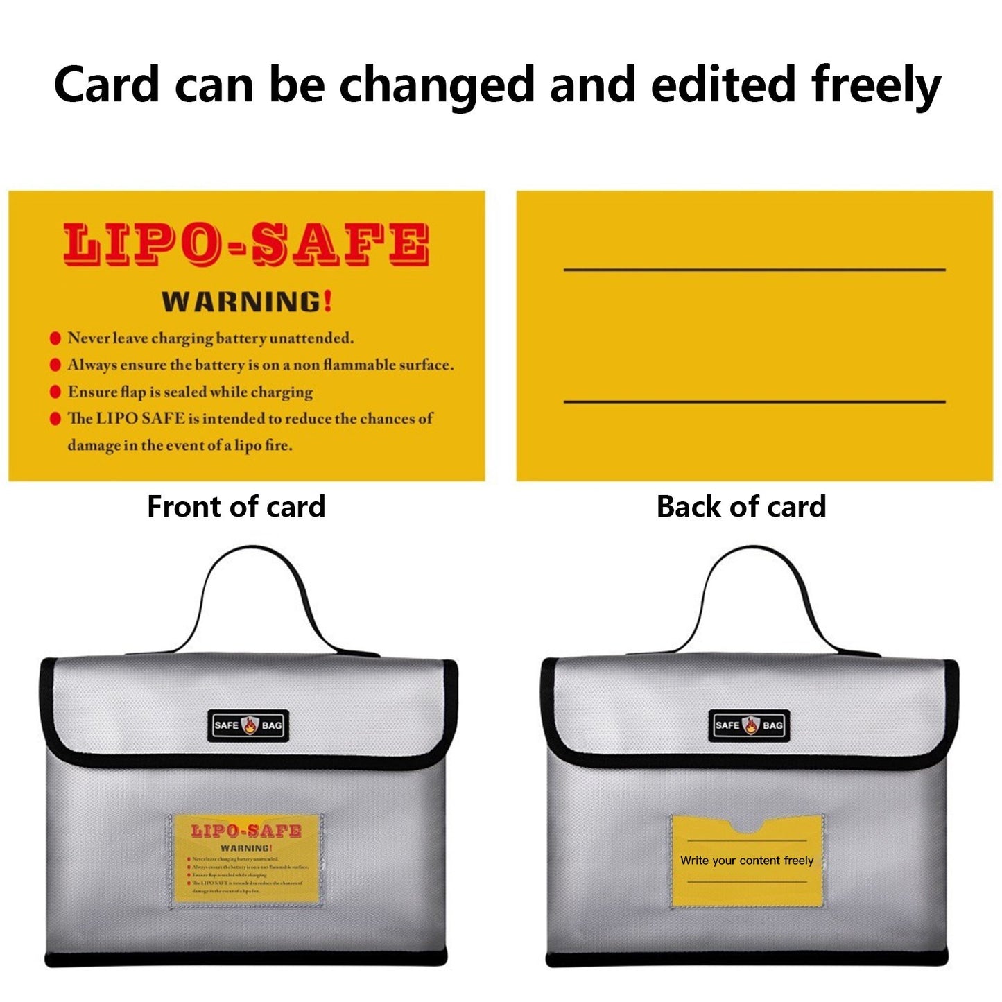 Fireproof Explosion-Proof Lipo Battery Safe Bag