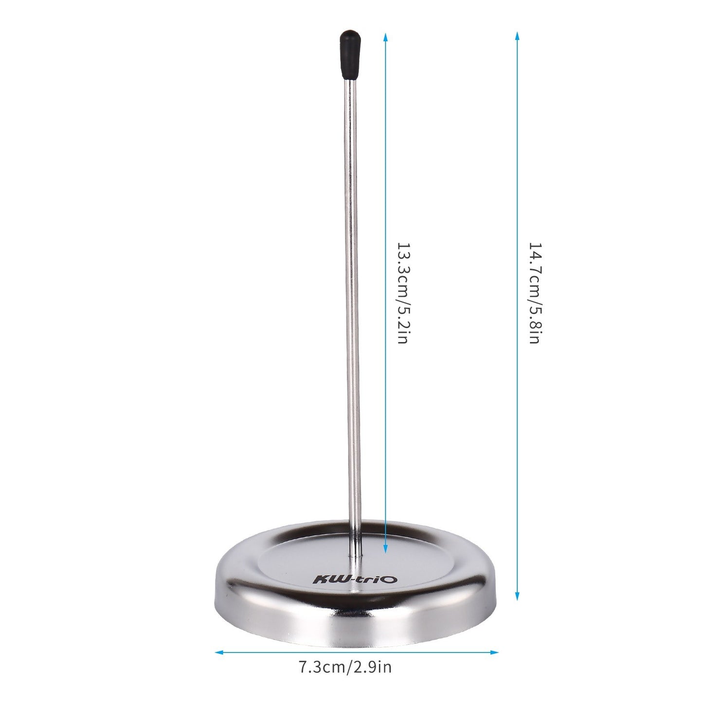 All-Metal Straight Rod Desk Receipt Holder - KW-trio