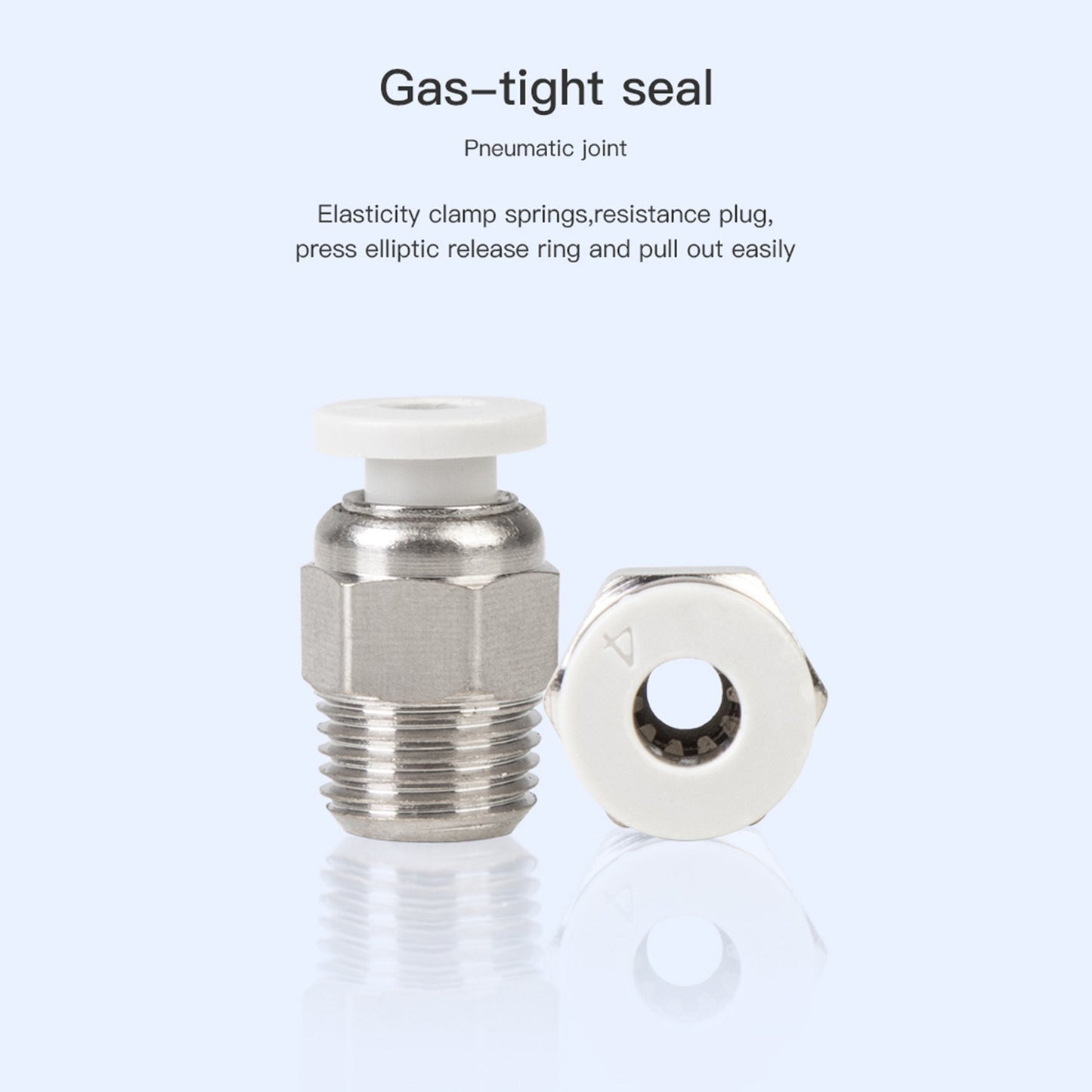 Creality Capricorn XS PTFE Tube & Fittings Kit for 3D Printers, 1 Meter