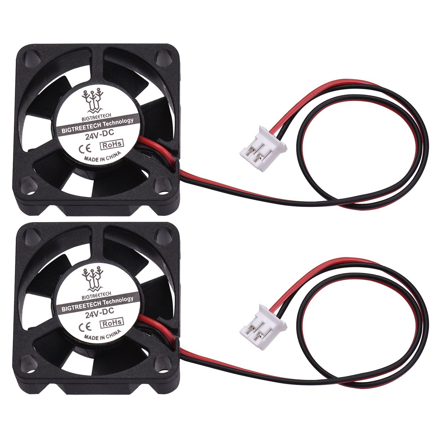 3010 3D Printer Cooling Fan 12V/24V, 30x30x10mm Brushless 2-Pin Connector