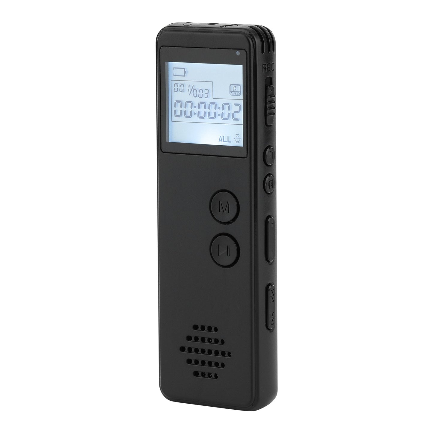 HD Digital Voice Recorder | Voice Activated, Noise Reduction, MP3 Player | 10h Continuous Recording for Meetings, Lectures, Interviews | Supports MP3/WAV