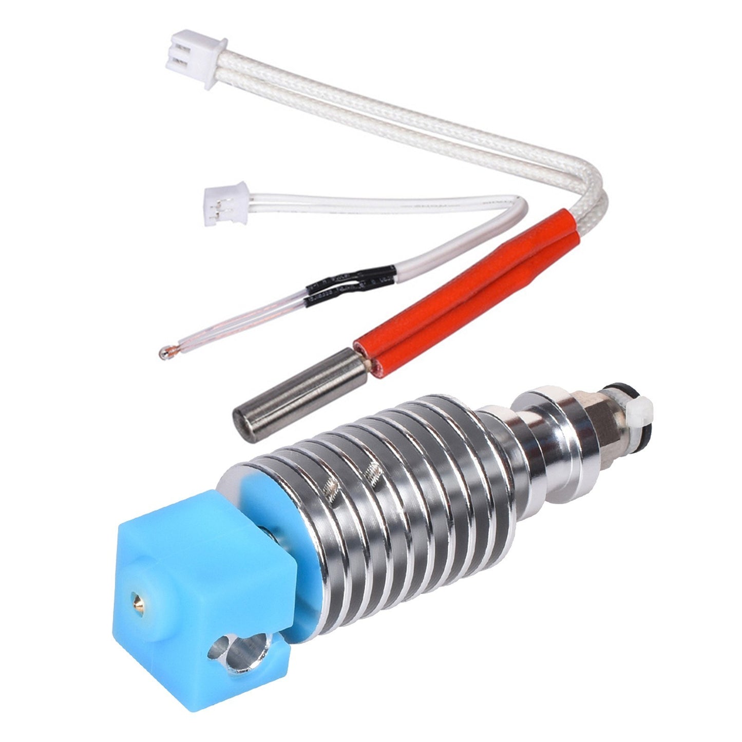 BIQU 3D Printer Hotend V5 J-head Kit for Anycubic Mega Series with 0.4mm Nozzle & Heater Wire - 12V Bowden Extruder, Compatible with ChironS