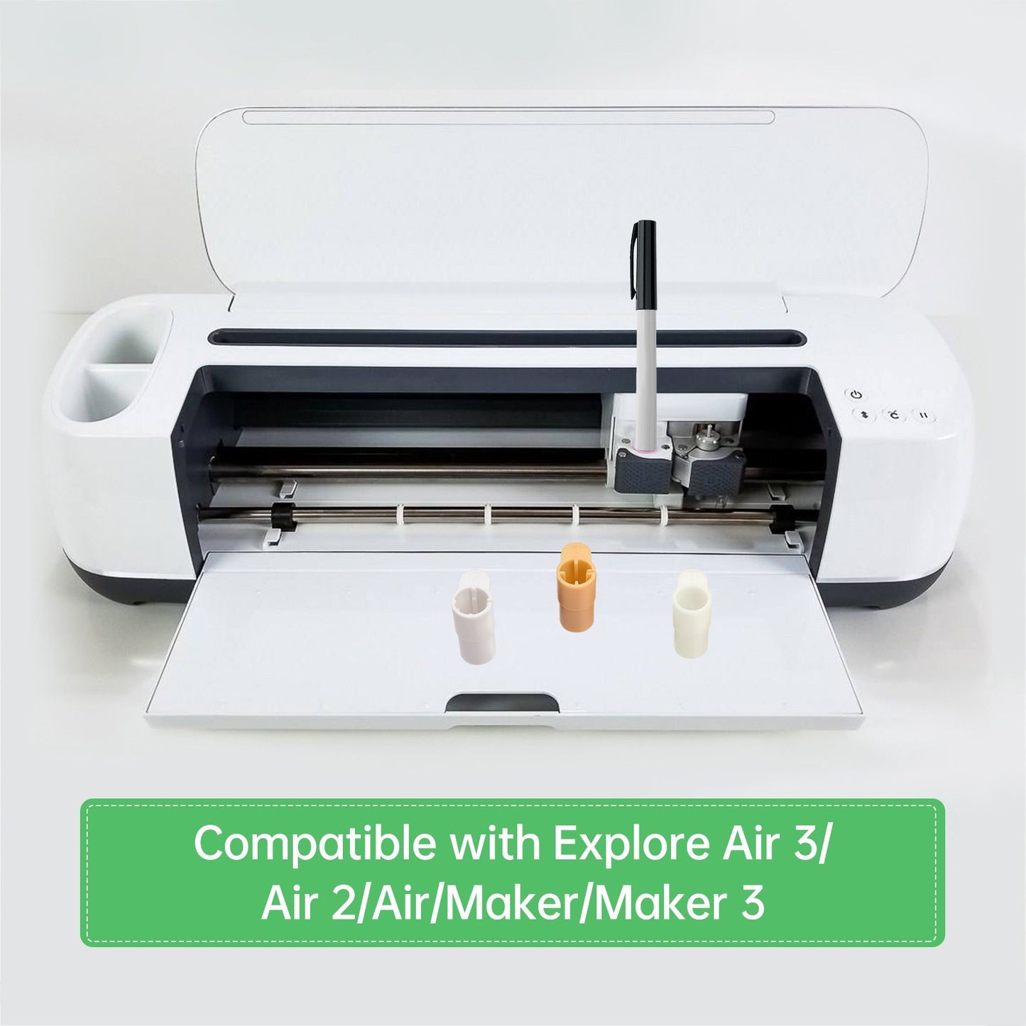 Cricut-Compatible Pen Adapter Set - 9-Pack for Sharpie, Bic & Crayola Markers