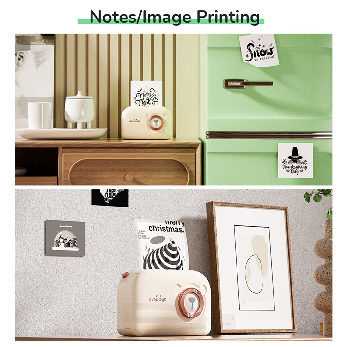PeriPage A3X Portable Mini Photo Sticker Printer