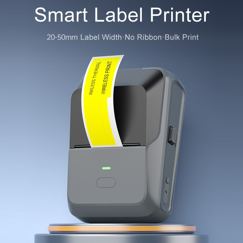 P2 Portable Thermal Label Maker - 57mm Sticker Printer for DIY, Organization, Journaling & More (Includes 50x30mm Label Roll)