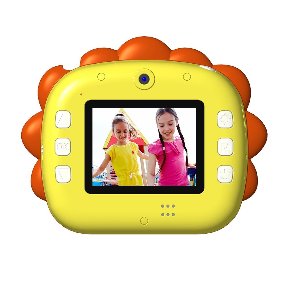 Instant Print Kids Camera with 3 Paper Rolls - Educational Toy & Gift for Toddler Travel