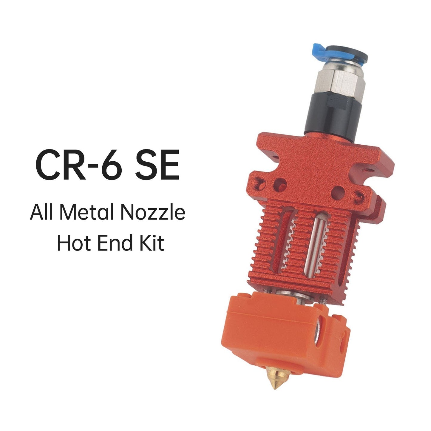 All-Metal Hot End Kit with 0.4mm Nozzle & Silicone Sock for Ender 3/CR-6 SE 3D Printers
