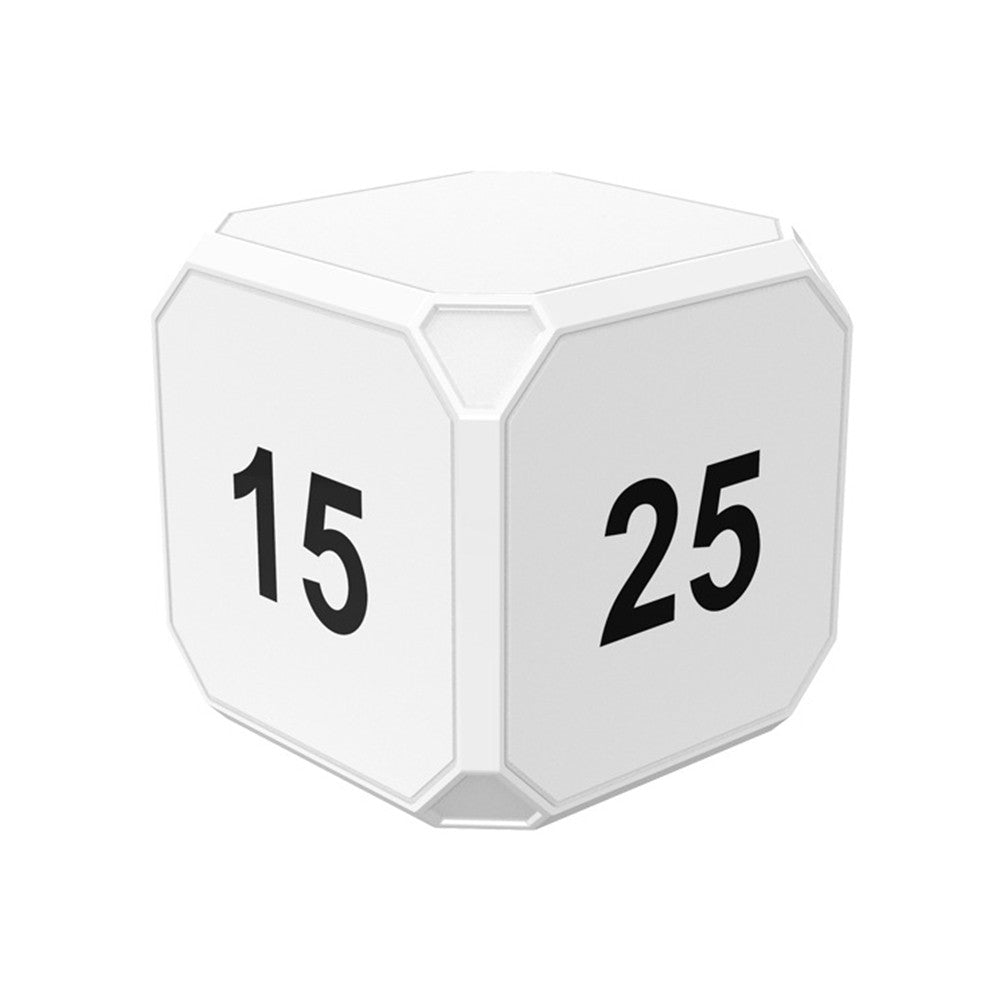 Gravity Sensor Rotating Cube Timer