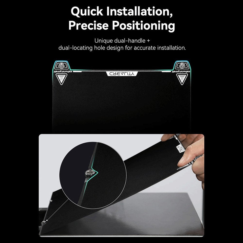 Creality Double-Sided Epoxy Resin Build Plate 310x315mm for K1 Max/Ender-3 V3 Plus 3D Printers