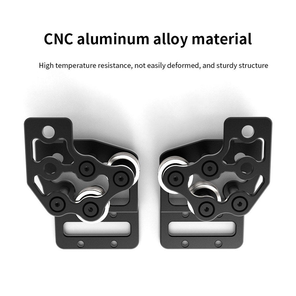 Ultra Lightweight CNC Aluminum XY Joint for Voro 2.4 R2/Trident 3D Printer - High Strength Parts