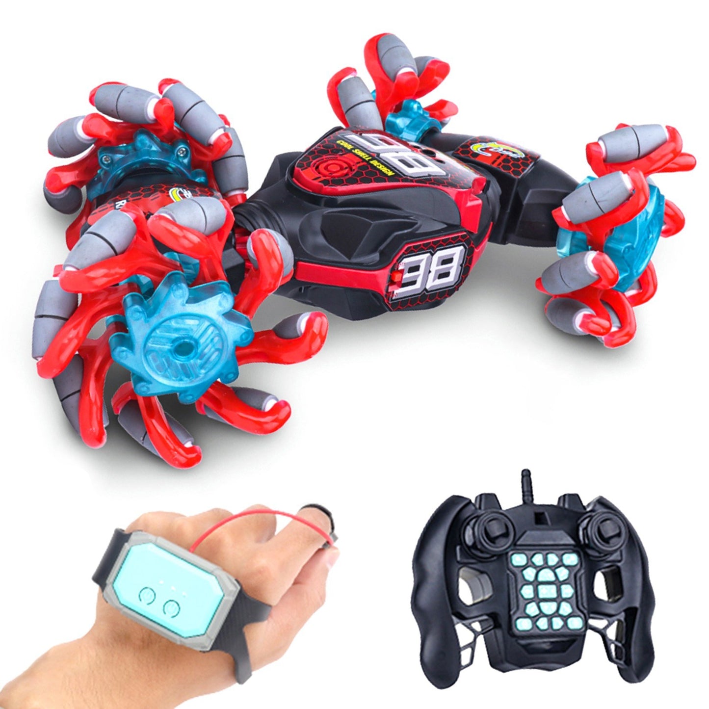 2.4GHz Gesture Control Stunt Car with Watch Remote