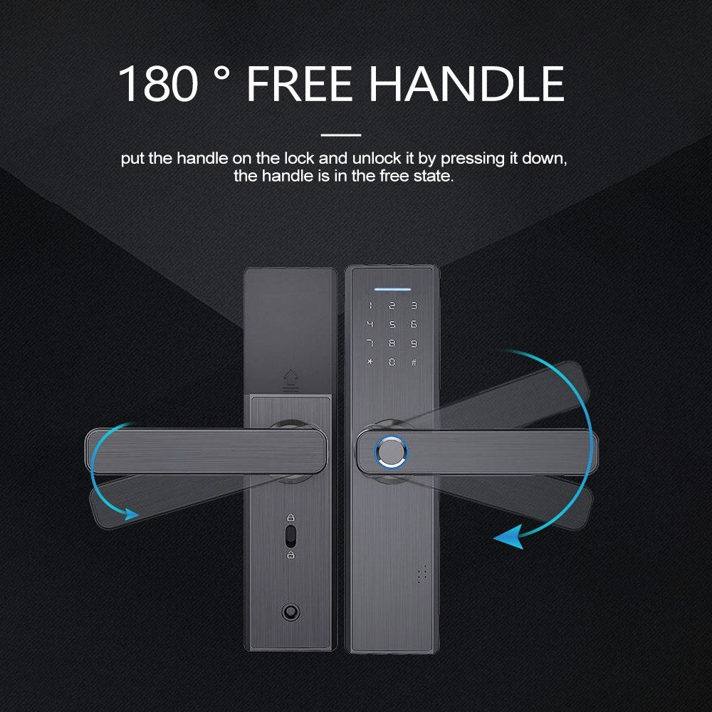 WiFi Smart Door Lock with App Control and Password Access