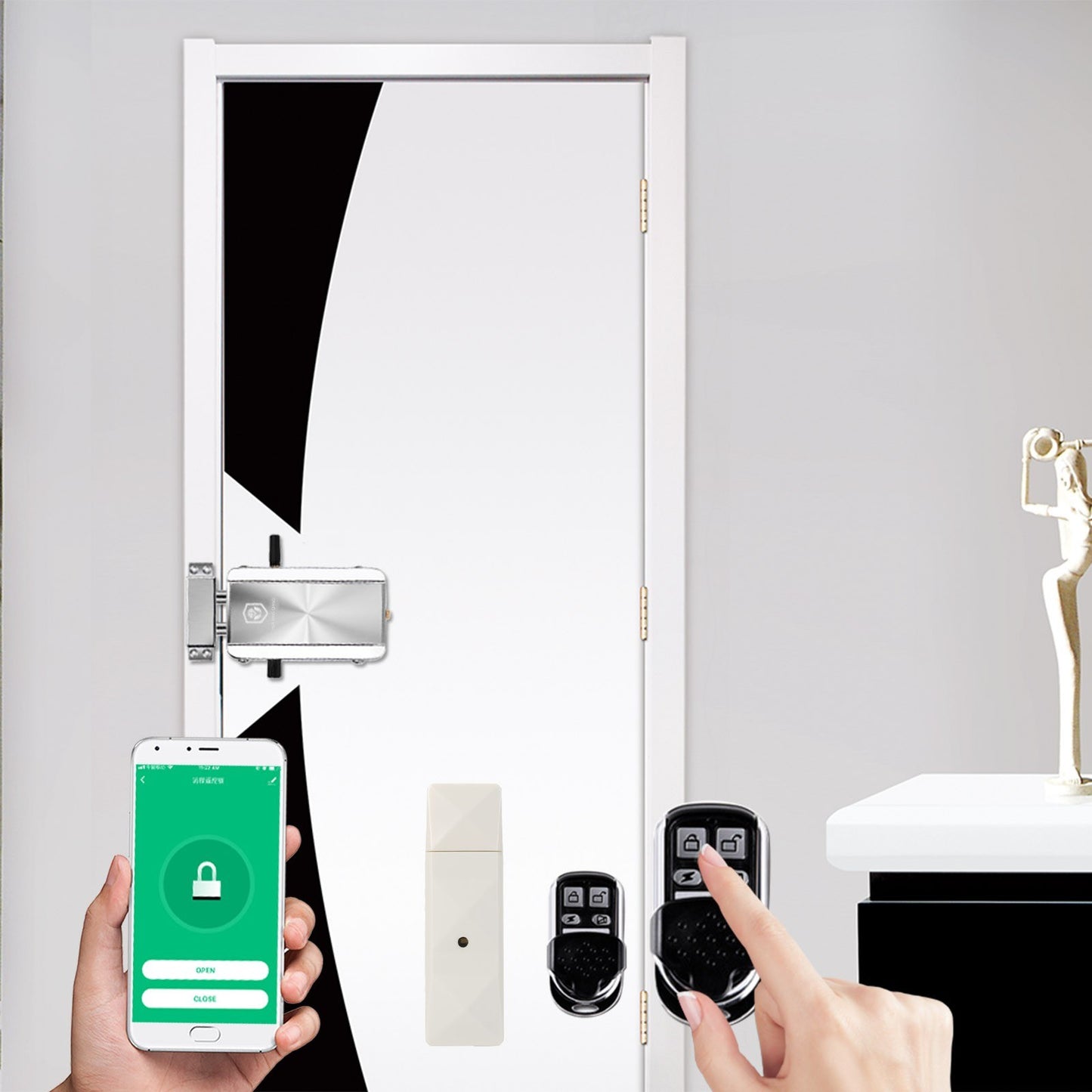 Smart WiFi Door Lock Kit for Home Security