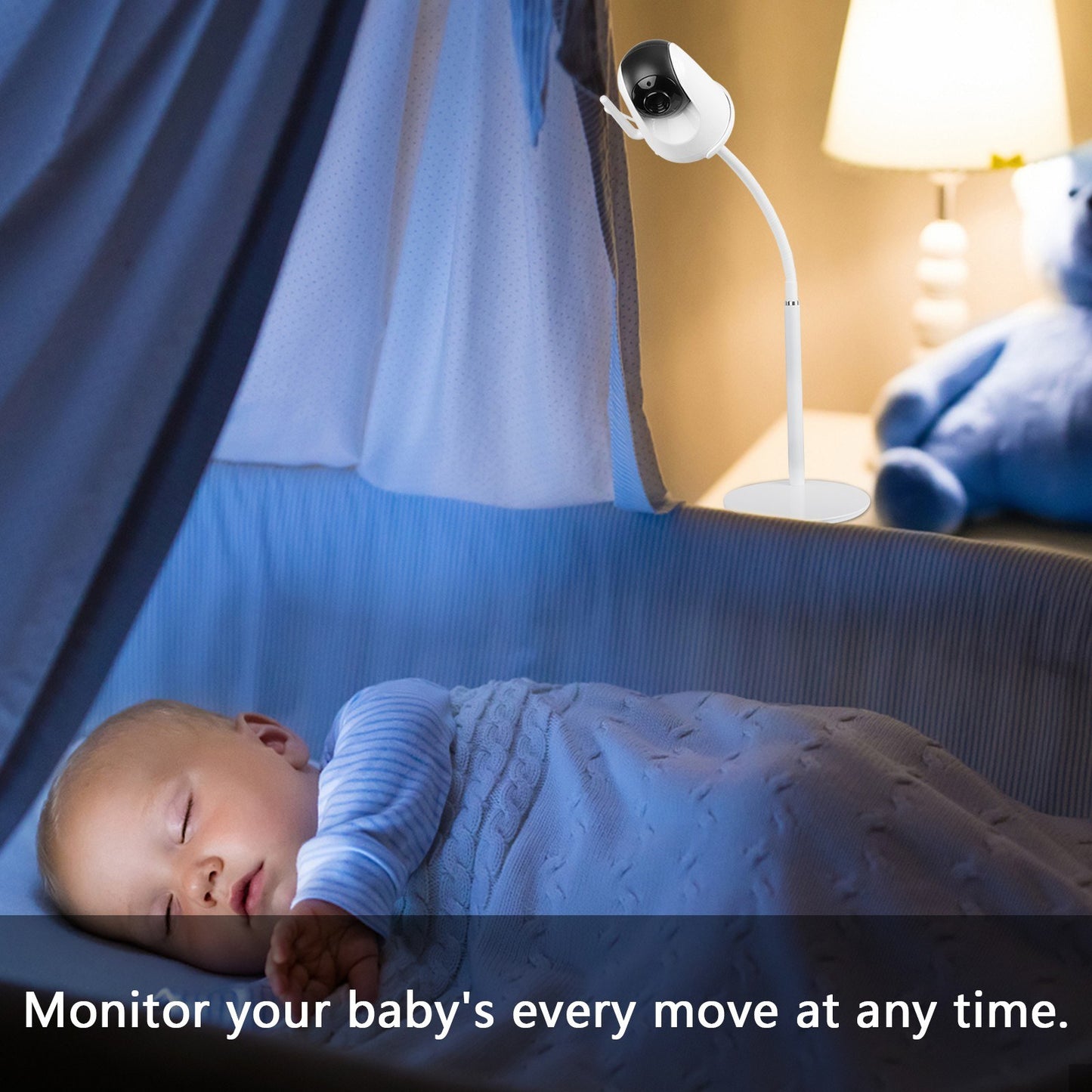 Adjustable Baby Monitor Camera Mount Holder