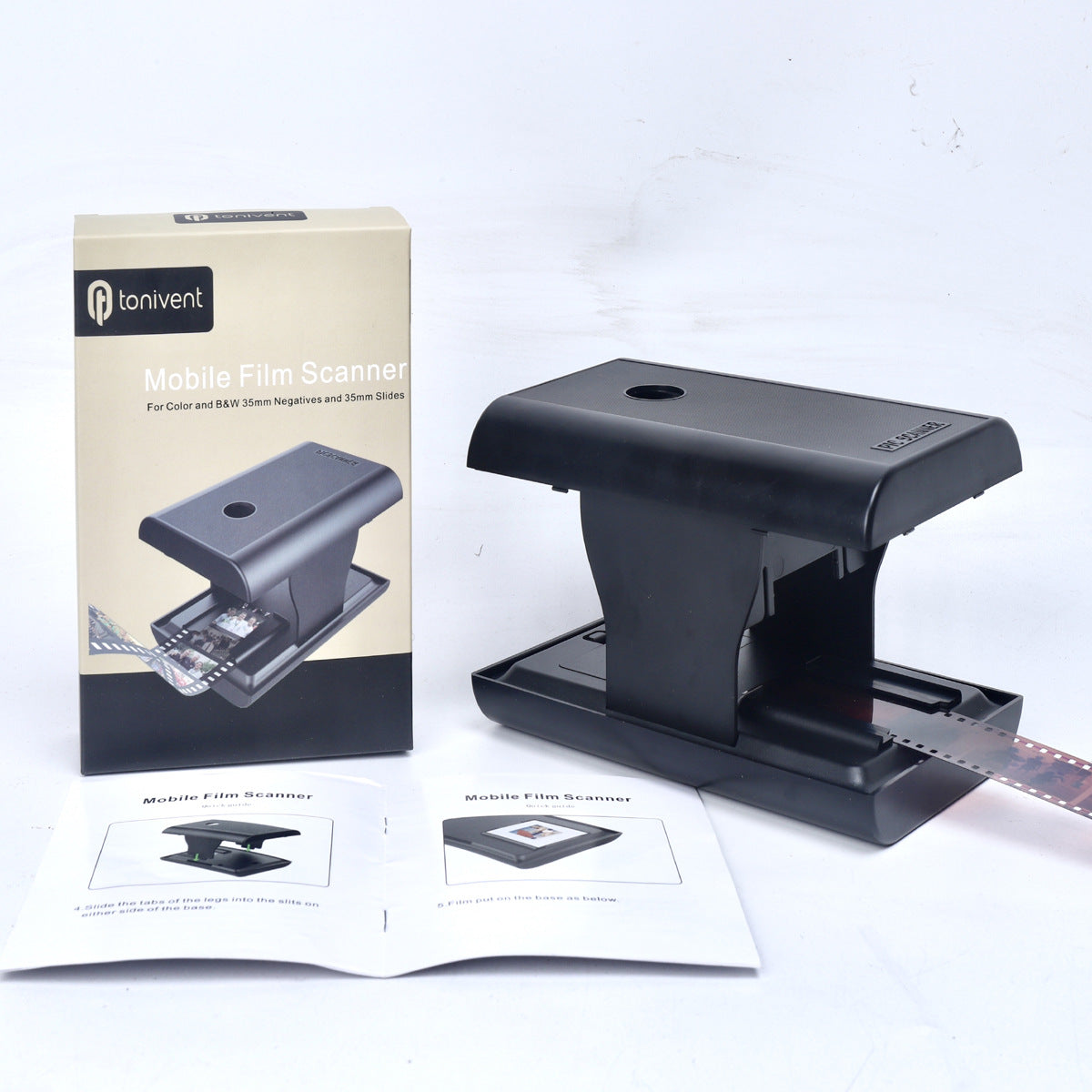Mobile Film Scanner for 35/135mm Film & Slides - Smartphone Film Scanner