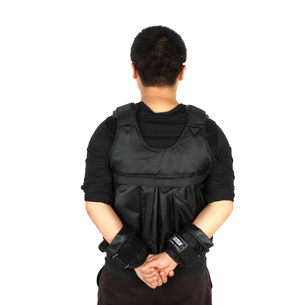 Adjustable 50kg Weighted Vest for Exercise, Boxing, and Training (Empty)