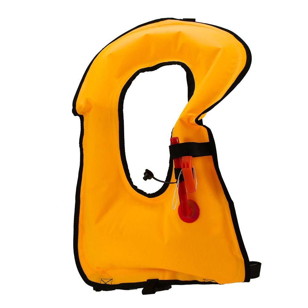Adult Inflatable Snorkel Vest Life Jacket