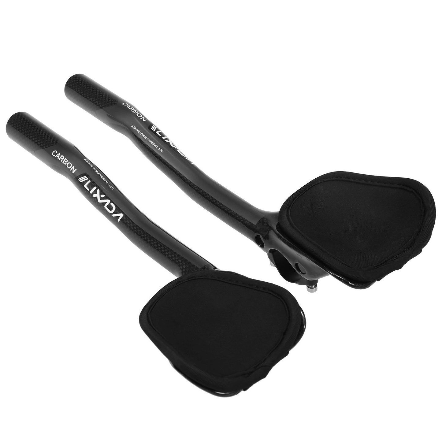 Carbon Fiber TT Aero Handlebar 31.8mm Tri Bars Rest for Bicycles