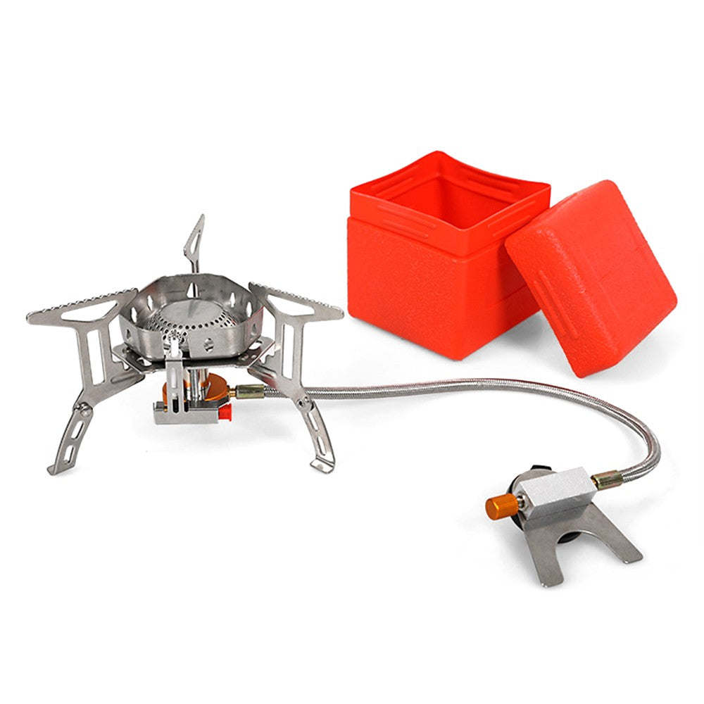 Ultralight 3500W Portable Camping Stove with Storage Case for Outdoor Hiking & Backpacking
