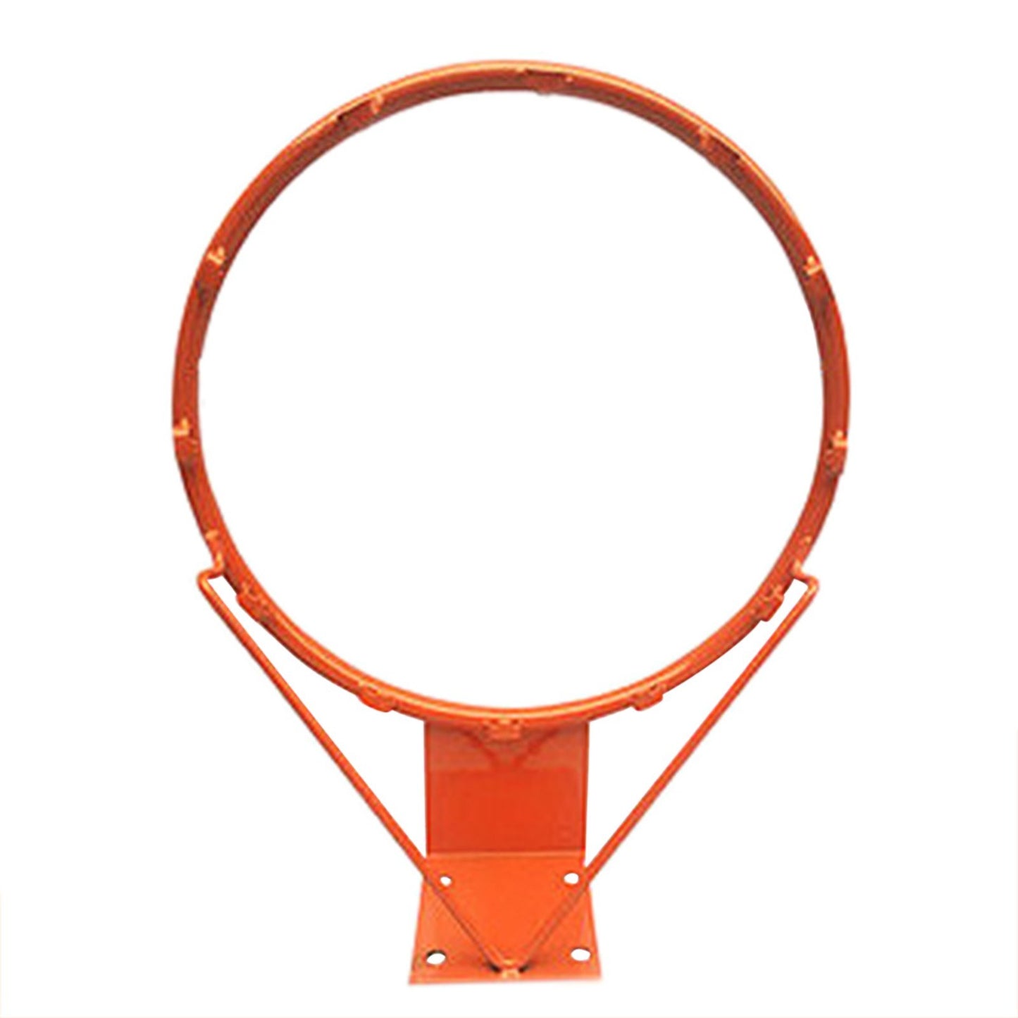 Heavy Duty Kids Basketball Hoop - Wall Mounted Durable Rim for Indoor/Outdoor Use