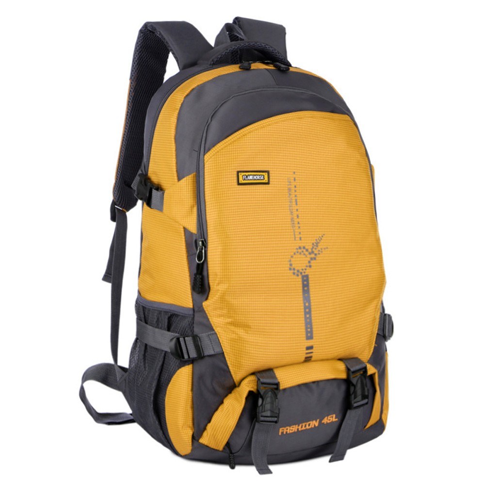45L Waterproof Mountaineering Backpack – Large Capacity, Breathable Outdoor Shoulder Bag for All Genders