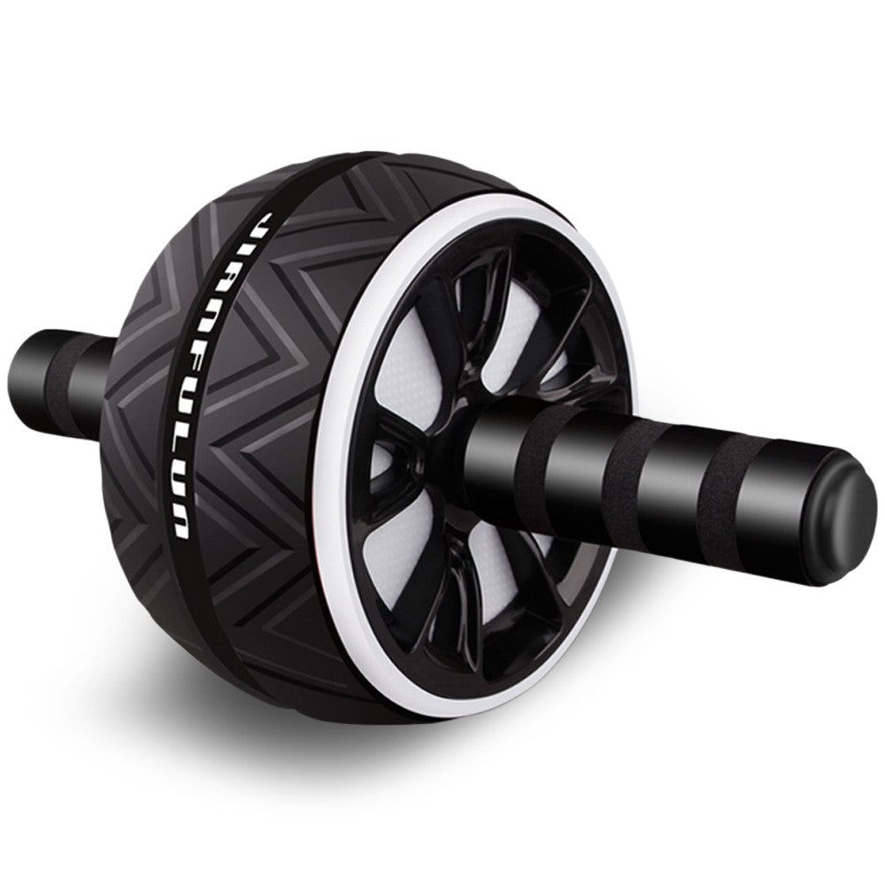 Silent Abdominal Roller Wheel with Knee Pad - Core, Arm & Back Trainer for Body Shaping