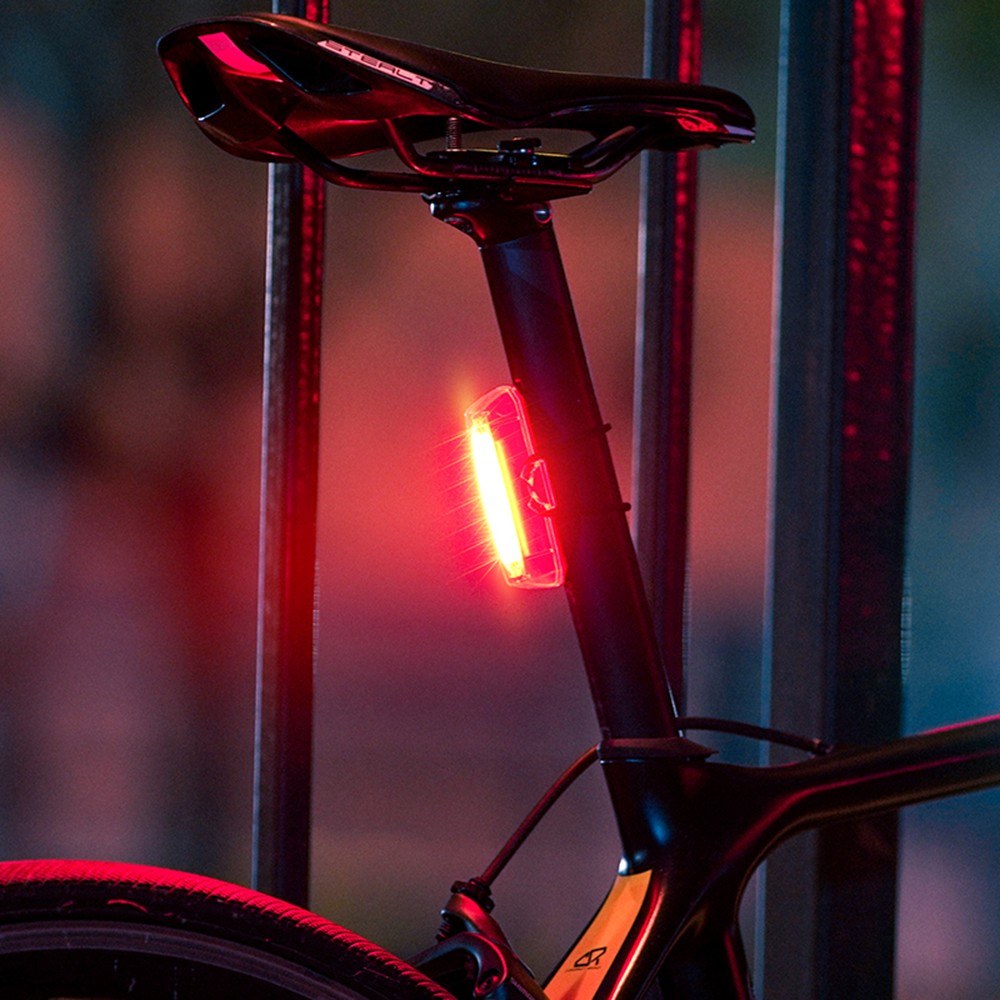 WEST BIKING Smart Sensor USB Rechargeable LED Waterproof Bike Rear Light